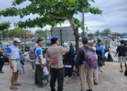 Sat Polairud Polres Bontang Himbau Keselamatan Wisatawan Menuju Pulau Beras Basah