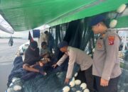 Sat Polairud Polres Bontang Sampaikan Pesan Kamtibmas ke Nelayan di Pelabuhan PPI Berbas Pantai