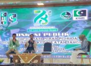 Supiansyah Ketua umum Pengurus Pusat HMB Se-indonesia menjadi narasumber di acara milad HMI ke-78 Tahun