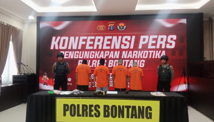 Polres Bontang Ungkap Kasus Narkoba, Sabu Sebanyak 643,41 Gram Gagal Edar