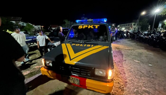 Dua Pemuda Diduga Mabuk di Kampung Baru Ancam Warga Pakai Sajam, Polisi Turun Tangan!