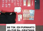 Kedapatan Simpan 4,59 Gram Sabu, Warga Berbas Tengah Diciduk Polisi