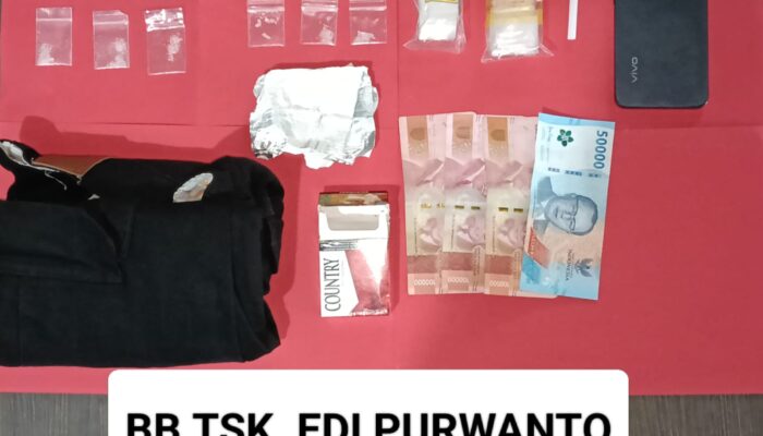 Kedapatan Simpan 4,59 Gram Sabu, Warga Berbas Tengah Diciduk Polisi