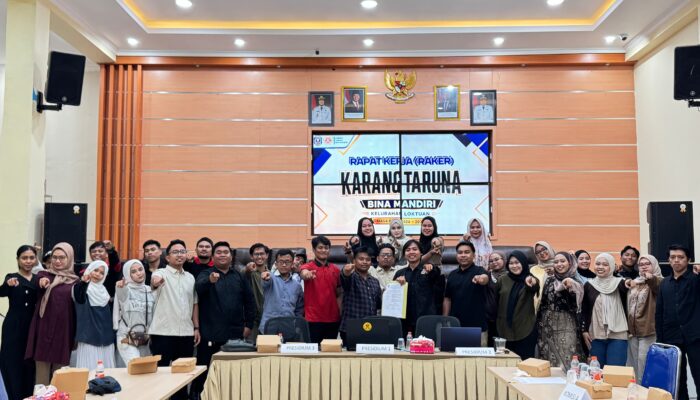 Karang Taruna Bina Mandiri Kelurahan Loktuan Siapkan Program Unggulan Melalui Raker